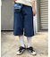 【UNISEX】バックチェックポケットハーフパンツ