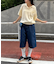 【UNISEX】バックチェックポケットハーフパンツ