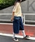 【UNISEX】バックチェックポケットハーフパンツ