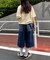 【UNISEX】バックチェックポケットハーフパンツ