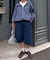 【UNISEX】バックチェックポケットハーフパンツ