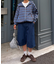【UNISEX】バックチェックポケットハーフパンツ