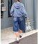 【UNISEX】バックチェックポケットハーフパンツ