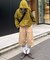 【UNISEX】バックチェックポケットハーフパンツ