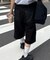 【UNISEX】バックチェックポケットハーフパンツ