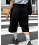 【UNISEX】バックチェックポケットハーフパンツ