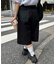 【UNISEX】バックチェックポケットハーフパンツ