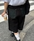 【UNISEX】バックチェックポケットハーフパンツ