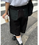【UNISEX】バックチェックポケットハーフパンツ