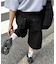 【UNISEX】バックチェックポケットハーフパンツ