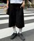 【UNISEX】バックチェックポケットハーフパンツ