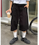 【UNISEX】バックチェックポケットハーフパンツ