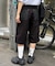 【UNISEX】バックチェックポケットハーフパンツ