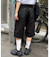 【UNISEX】バックチェックポケットハーフパンツ