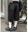 【UNISEX】バックチェックポケットハーフパンツ