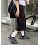 【UNISEX】バックチェックポケットハーフパンツ