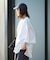 【ユニセックス】ポンチハイカウントサイドスリットビッグシルエットTee