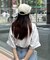 【ユニセックス】ポンチハイカウントサイドスリットビッグシルエットTee
