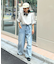【ユニセックス】ポンチハイカウントサイドスリットビッグシルエットTee