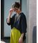 【ユニセックス】ポンチハイカウントサイドスリットビッグシルエットTee