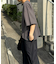 【ユニセックス】ポンチハイカウントサイドスリットビッグシルエットTee