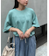 【ユニセックス】ポンチハイカウントサイドスリットビッグシルエットTee