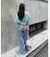 【ユニセックス】ポンチハイカウントサイドスリットビッグシルエットTee