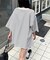【ユニセックス】ポンチハイカウントサイドスリットビッグシルエットTee