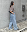 【ユニセックス】ポンチハイカウントサイドスリットビッグシルエットTee