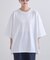 【ユニセックス】ポンチハイカウントサイドスリットビッグシルエットTee