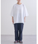 【ユニセックス】ポンチハイカウントサイドスリットビッグシルエットTee