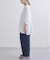 【ユニセックス】ポンチハイカウントサイドスリットビッグシルエットTee