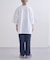 【ユニセックス】ポンチハイカウントサイドスリットビッグシルエットTee