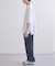 【ユニセックス】ポンチハイカウントサイドスリットビッグシルエットTee