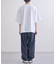 【ユニセックス】ポンチハイカウントサイドスリットビッグシルエットTee
