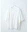 【ユニセックス】ポンチハイカウントサイドスリットビッグシルエットTee