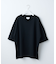 【ユニセックス】ポンチハイカウントサイドスリットビッグシルエットTee