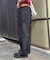【夏でも涼しい◎】【TYPYDENIM】メッシュデニムワークパンツ