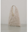 【秋先取りコーデが叶う】フリンジボアトライアングルBAG