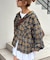 【アソート加工/ジャケット見え◎】【UNISEX】フード付きチェックシャツ