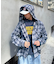 【アソート加工/ジャケット見え◎】【UNISEX】フード付きチェックシャツ