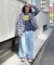 【アソート加工/ジャケット見え◎】【UNISEX】フード付きチェックシャツ