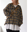 【アソート加工/ジャケット見え◎】【UNISEX】フード付きチェックシャツ