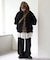 【アソート加工/ジャケット見え◎】【UNISEX】フード付きチェックシャツ