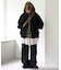 【アソート加工/ジャケット見え◎】【UNISEX】フード付きチェックシャツ