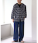 【アソート加工/ジャケット見え◎】【UNISEX】フード付きチェックシャツ