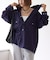 【アソート加工/ジャケット見え◎】【UNISEX】フード付きチェックシャツ