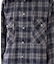【アソート加工/ジャケット見え◎】【UNISEX】フード付きチェックシャツ