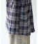 【アソート加工/ジャケット見え◎】【UNISEX】フード付きチェックシャツ