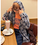 【アソート加工/ジャケット見え◎】【UNISEX】フード付きチェックシャツ